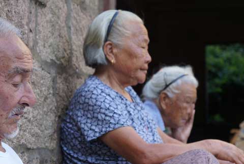 Okinawas alte Menschen