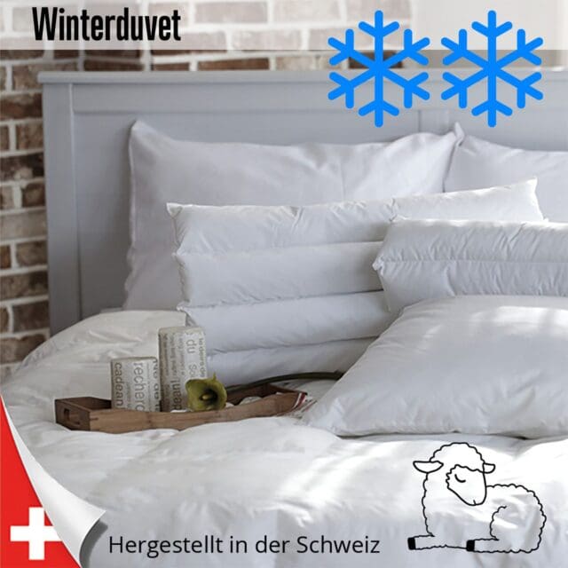 Winterduvet Schafwolle