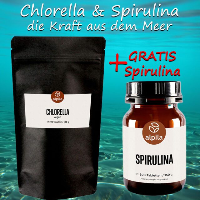Spirulina & Chlorella Aktion