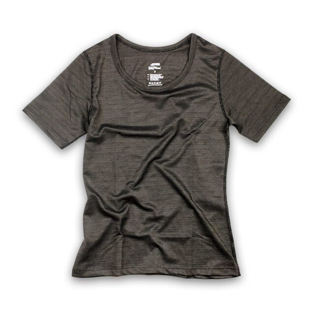 Antiwave T-Shirt Damen schwarz, Strahlenschutz Bekleidung