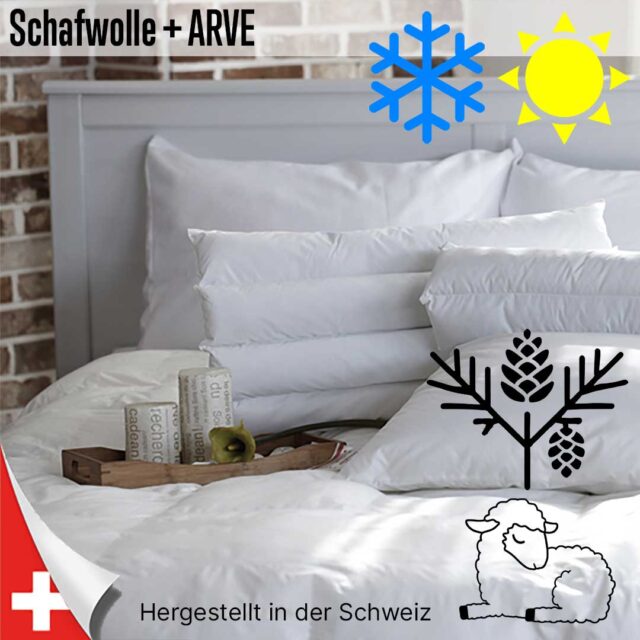 Arve Schafwoll Bettdecke / Duvet